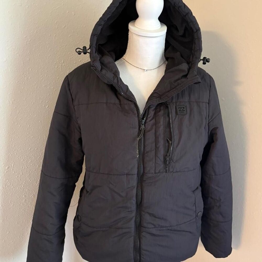 Billabong Women's Black and Grey Jacket